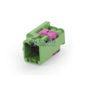 Cable-to-Cable, 180° Cable Exit, 4 Position, E Code, Housing for Male Terminals, 4 mm Centerline, Crimp, Data Connectivity Housings