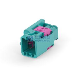 Cable-to-Cable, 180° Cable Exit, 4 Position, Z Code, Housing for Male Terminals, 4 mm Centerline, Crimp, Data Connectivity Housings