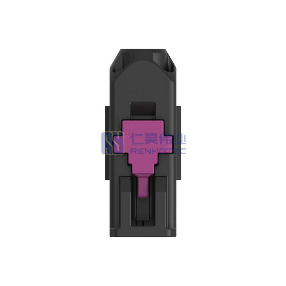 Cable-to-Cable, 180° Cable Exit, 1 Position, A Code, Housing for Female Terminals, Crimp, High Speed Data, Data Connectivity Housings - Image 3
