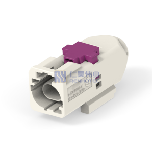 Cable-to-Cable, 180° Cable Exit, 1 Position, B Code, Housing for Female Terminals, Crimp, High Speed Data, Data Connectivity Housings