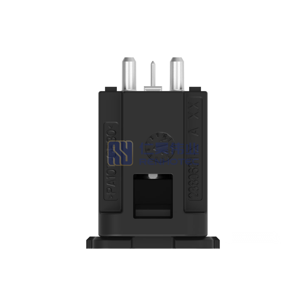 Cable-to-Board / Wire-to-Board, Shielded, Vertical, 1 Position, Board Mount, A Code, Signal, Data Connectivity Headers - Image 3