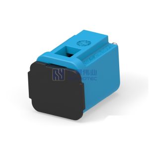 Cable-to-Board / Wire-to-Board, Shielded, Vertical, 1 Position, Board Mount, C Code, Signal, Data Connectivity Headers