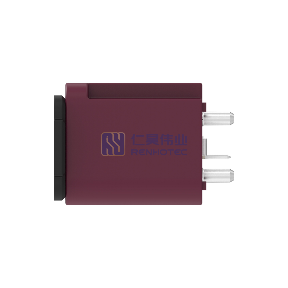 Cable-to-Board / Wire-to-Board, Shielded, Vertical, 1 Position, Board Mount, E Code, Signal, Data Connectivity Headers - Image 2