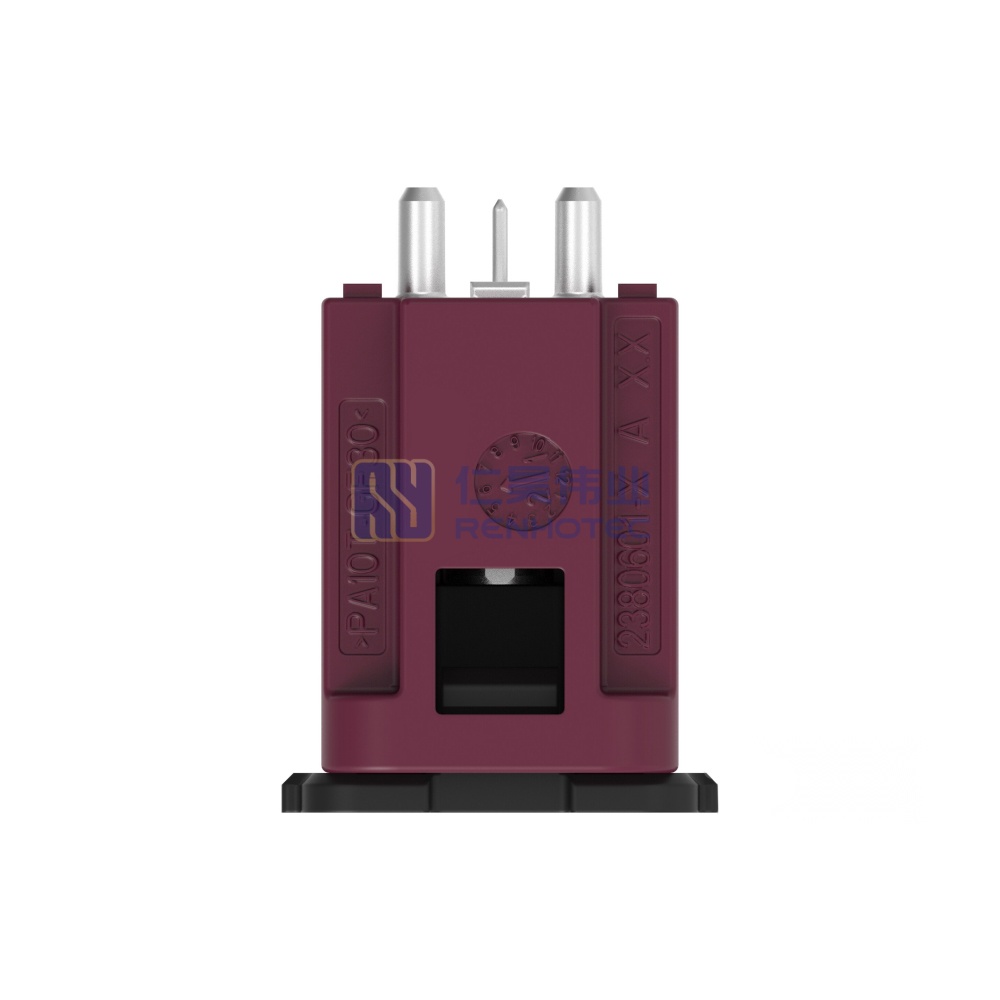 Cable-to-Board / Wire-to-Board, Shielded, Vertical, 1 Position, Board Mount, E Code, Signal, Data Connectivity Headers - Image 3