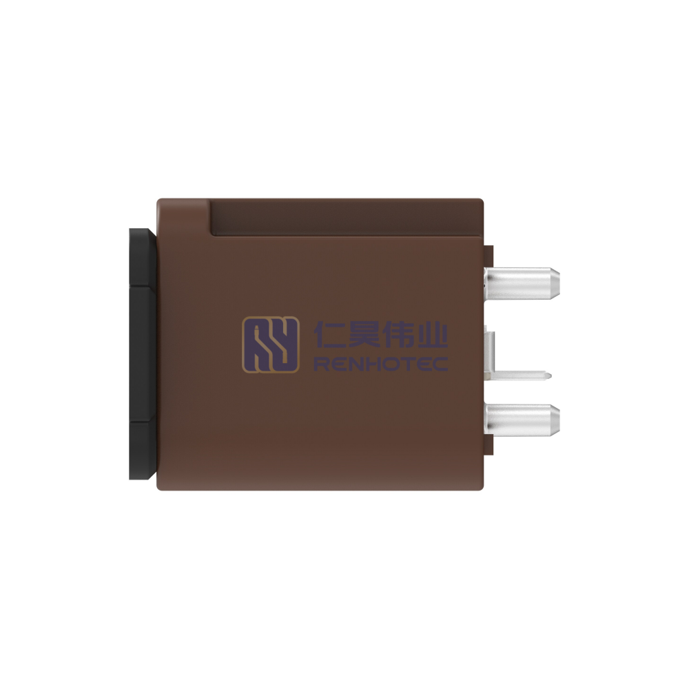 Cable-to-Board / Wire-to-Board, Shielded, Vertical, 1 Position, Board Mount, F Code, Signal, Data Connectivity Headers - Image 2