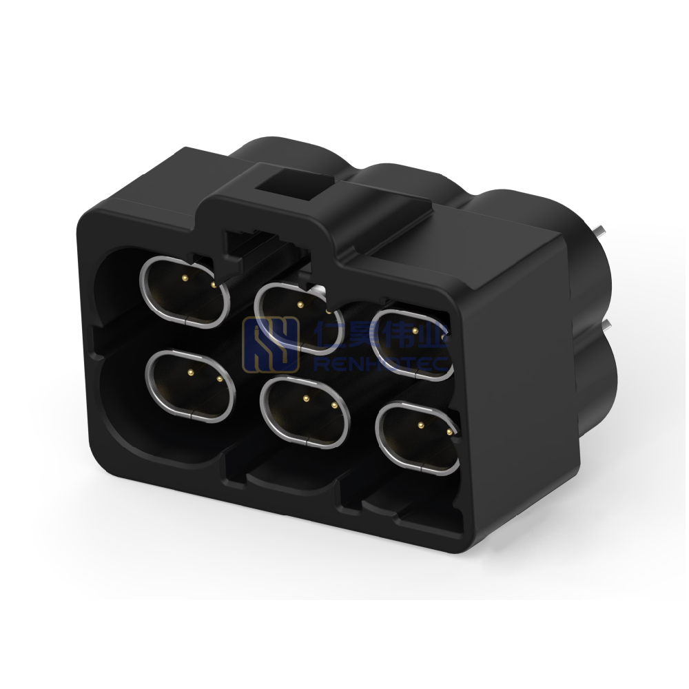 Shielded, Vertical, 12 Position, Board Mount, A Code, 2 mm Centerline, Data Connectivity Headers