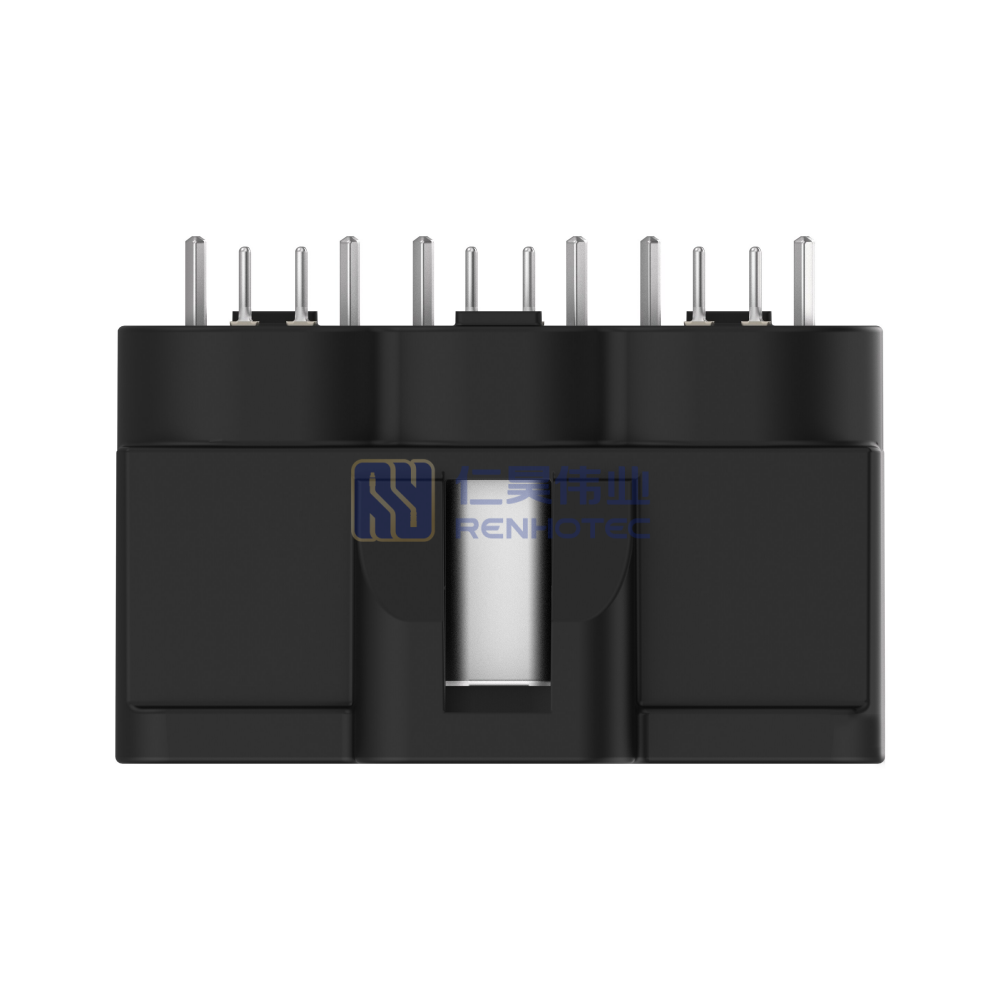 Shielded, Vertical, 12 Position, Board Mount, A Code, 2 mm Centerline, Data Connectivity Headers - Image 3
