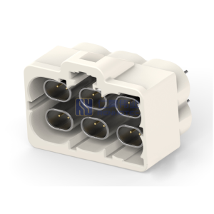 Shielded, Vertical, 12 Position, Board Mount, B Code, 2 mm Centerline, Data Connectivity Headers