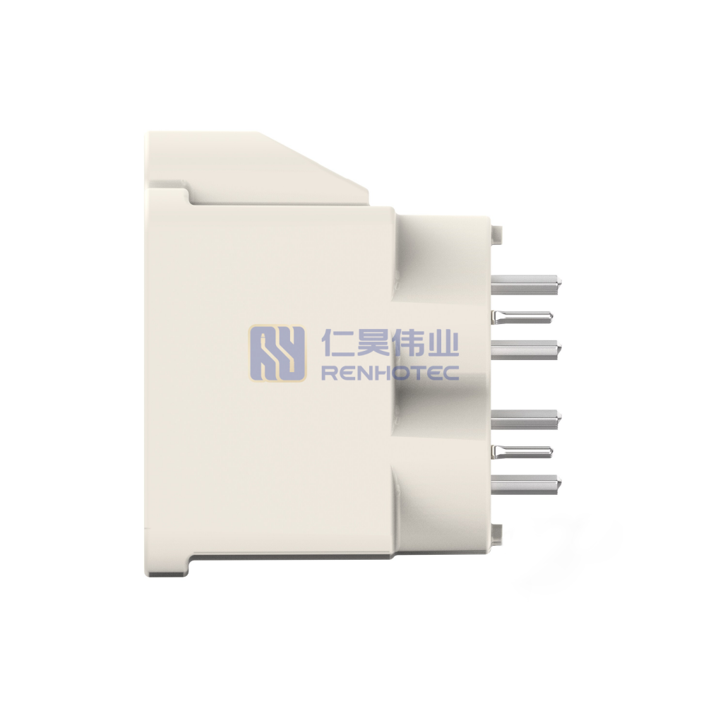 Shielded, Vertical, 12 Position, Board Mount, B Code, 2 mm Centerline, Data Connectivity Headers - Image 2