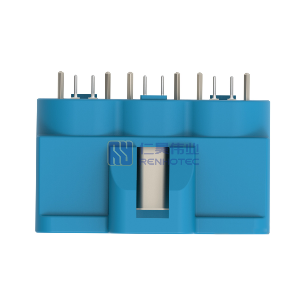 Shielded, Vertical, 12 Position, Board Mount, C Code, 2 mm Centerline, Data Connectivity Headers - Image 3