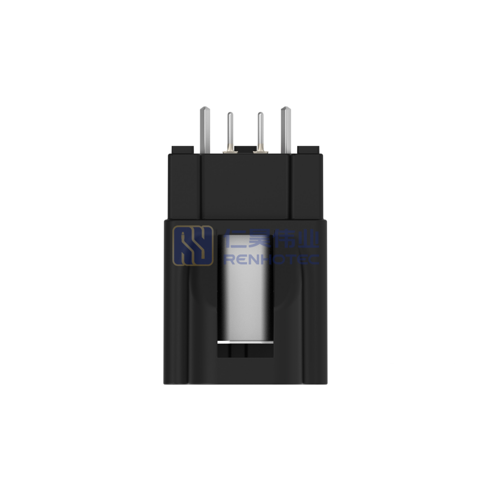 Wire-to-Board, Shielded, Vertical, 2 Position, Board Mount, A Code, 2 mm Centerline, Data Connectivity Headers - Image 3