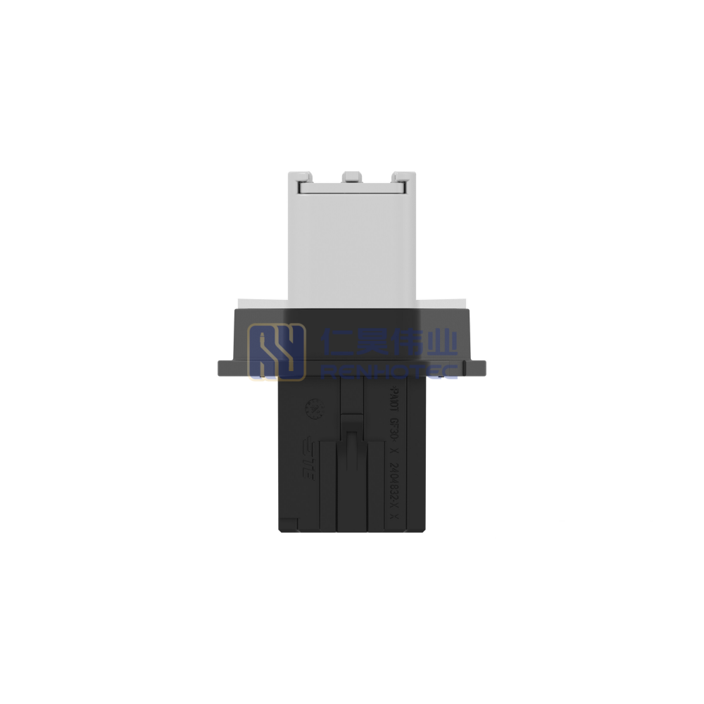 Cable-to-Board, Sealable, Shielded, Right Angle, 4 Position, Board Mount, A Code, 5 mm Centerline, Signal, Data Connectivity Headers - Image 3