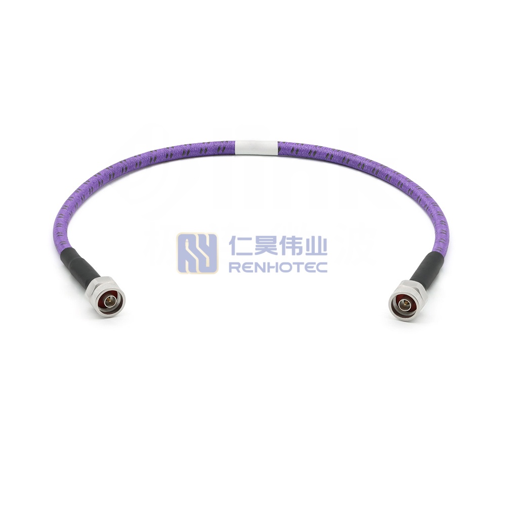 N-Type, 18GHz, RF Test Cable Assembly, Low Loss, Phase Stable, Armored - RHT-605-20632
