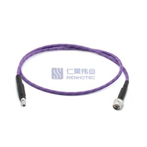 N to 3.5mm, 18GHz, Low Loss, Amplitude & Phase Stable, RF Coaxial Cable, CXN3449 Equivalent/Imported - RHT-605-20637