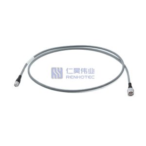 N Male to TNC Male, High Power, Low Loss, Phase Stable, Flexible RF Test Cable, 18GHz - RHT-605-20641