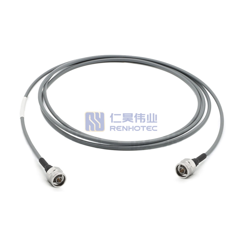 N-Type VNA Test Cable, Low Loss Phase Stable Cable Assembly, 18GHz, Flexible Cable - RHT-605-20647