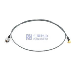2.92mm to MMCX Millimeter-Wave, Low Loss Phase Stable Cable Assembly, 6GHz, CXN3506 Equivalent - RHT-605-20651