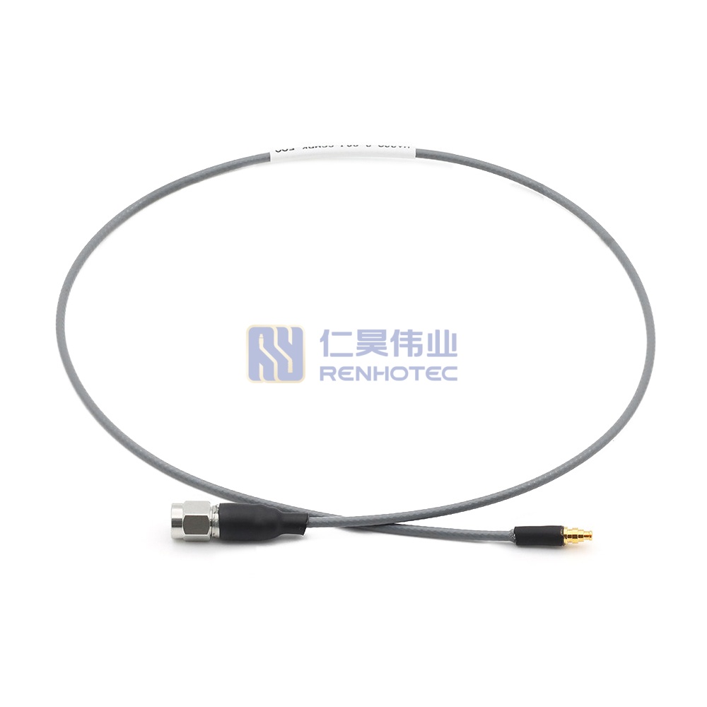 2.92mm to SSMP Low Loss Phase Stable Cable Assembly, 40GHz, CXN3506 Alternative - RHT-605-20653