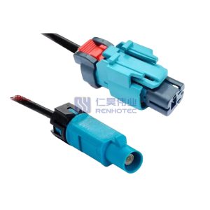 Mini FAKRA Female to FAKRA Male RF Cable Assembly