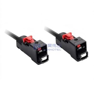 MATEnet Female-to-Female Automotive Ethernet Cable Assembly
