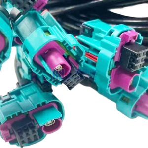 Waterproof H-MTD 2+6P Radar Ethernet Cable Assembly E6K14M-1CAZ5-Z