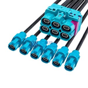HSD 4 Pin Male to H-MTD Male Ethernet Adapter Cable