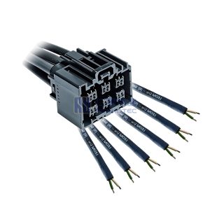 Six-Port Female to Open Wire Breakout Cable Assembly