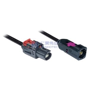 GEMnet Male to Female 10G Automotive Ethernet Cable Assembly