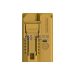 Cable-to-Cable, Sealable, 180° Cable Exit, 1 Position, B Code, Housing for Female Terminals, Crimp, FAKRA, Data Connectivity Housings