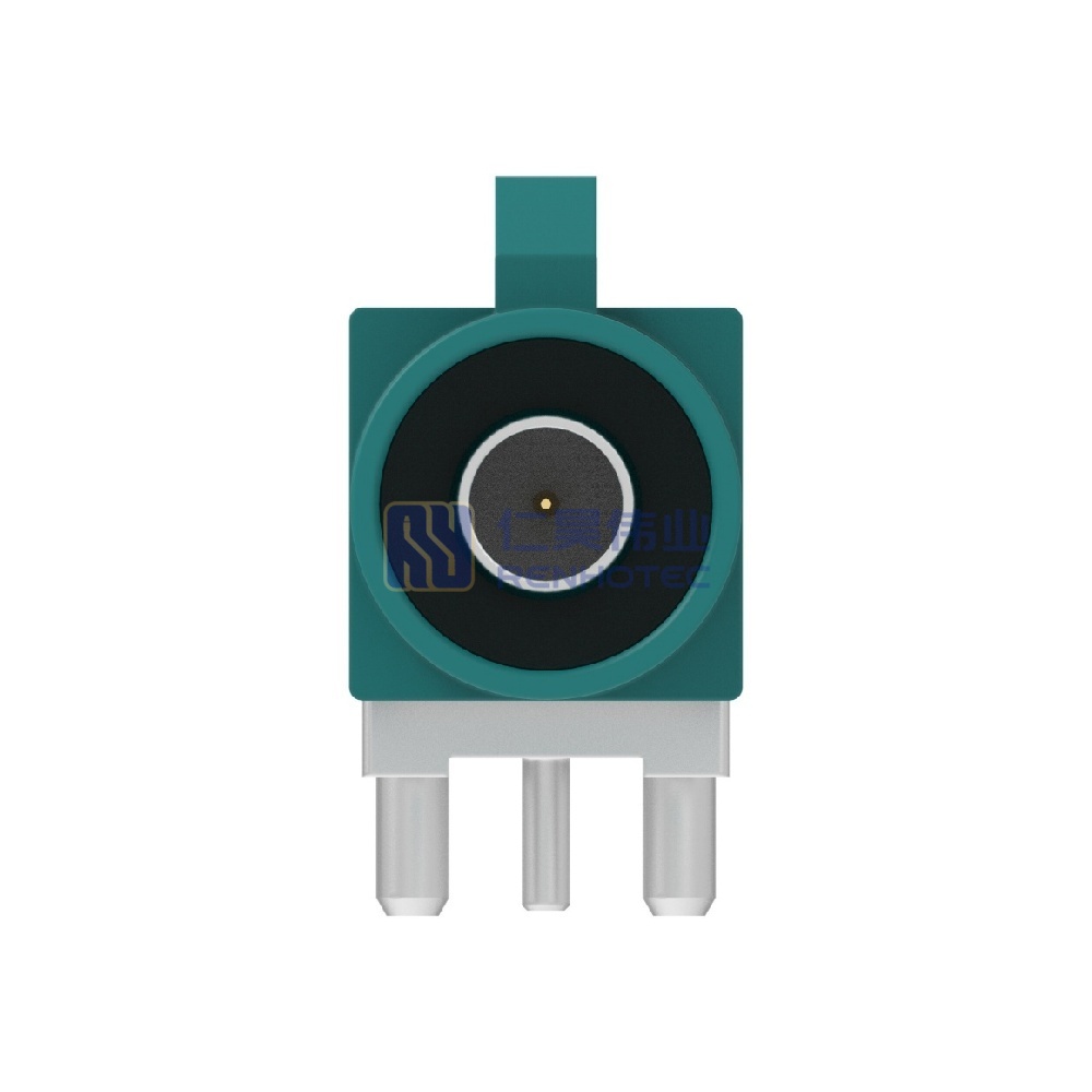 Wire-to-Board / Wire-to-Device, Horizontal, 1 Position, Board Mount, A Code, Signal, FAKRA, Data Connectivity Headers - Image 3