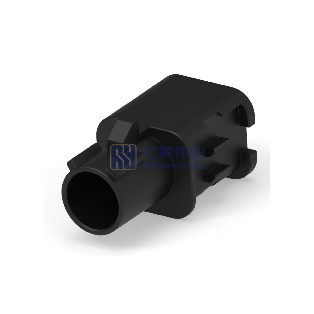 Wire-to-Wire, 180° Cable Exit, 1 Position, C Code, Housing for Male Terminals, Signal, Cable Mount (Free-Hanging), FAKRA, Data Connectivity Housings