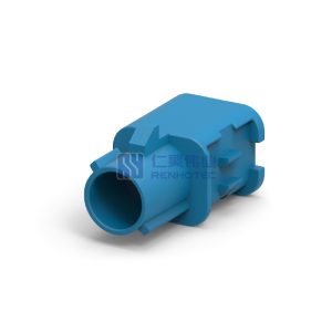 Wire-to-Wire, 180° Cable Exit, 1 Position, D Code, Housing for Male Terminals, Signal, Cable Mount (Free-Hanging), FAKRA, Data Connectivity Housings