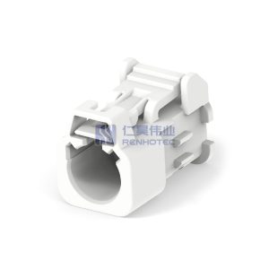 Wire-to-Device, 180° Cable Exit, 1 Position, C Code, Housing for Female Terminals, FAKRA, Data Connectivity Housings