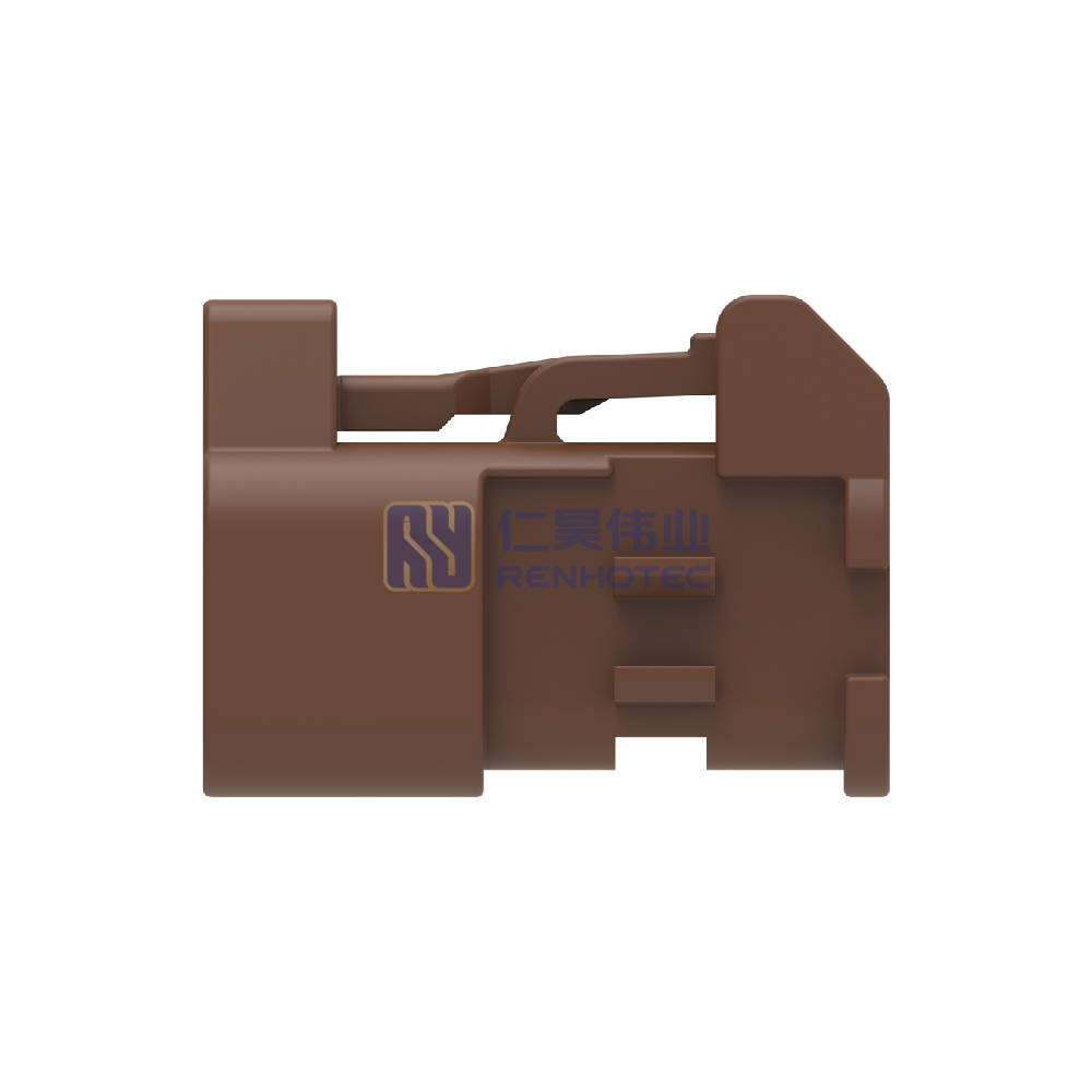 Wire-to-Wire, 180° Cable Exit, 1 Position, G Code, Housing for Female Terminals, Crimp, Cable Mount (Free-Hanging), FAKRA, Data Connectivity Housings - Image 2
