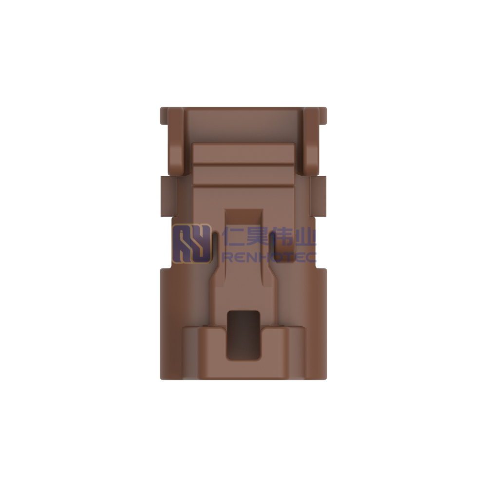 Wire-to-Wire, 180° Cable Exit, 1 Position, G Code, Housing for Female Terminals, Crimp, Cable Mount (Free-Hanging), FAKRA, Data Connectivity Housings - Image 3
