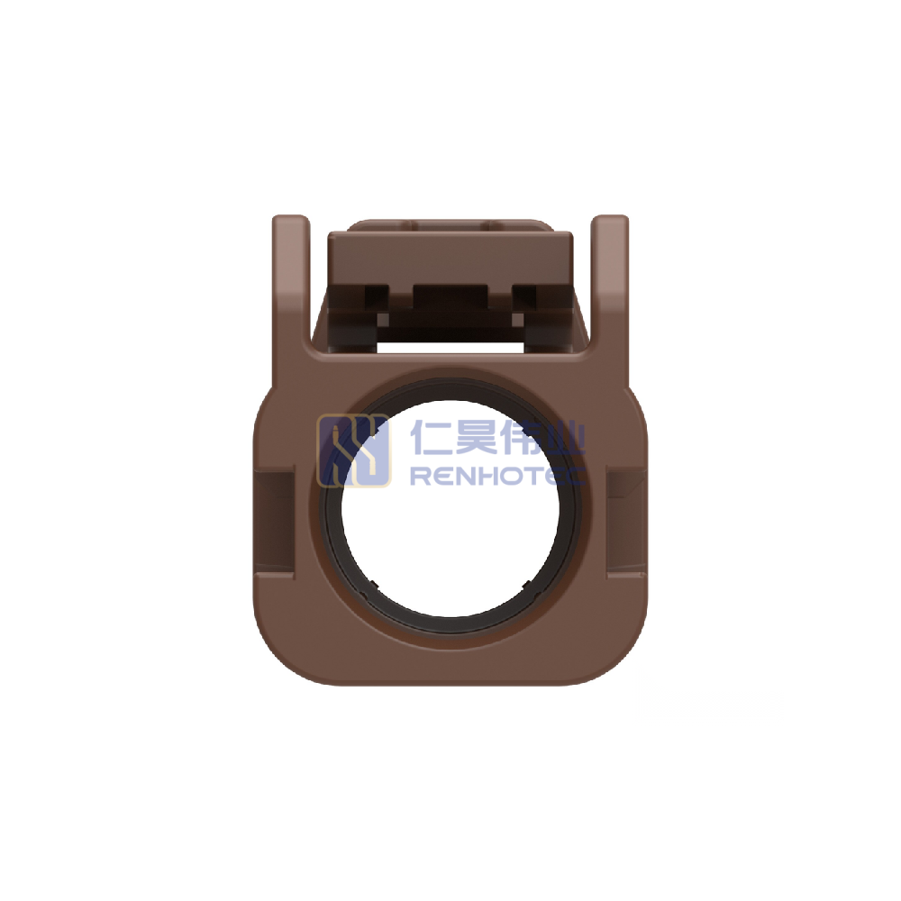 Wire-to-Wire, 180° Cable Exit, 1 Position, G Code, Housing for Female Terminals, Crimp, Cable Mount (Free-Hanging), FAKRA, Data Connectivity Housings - Image 4