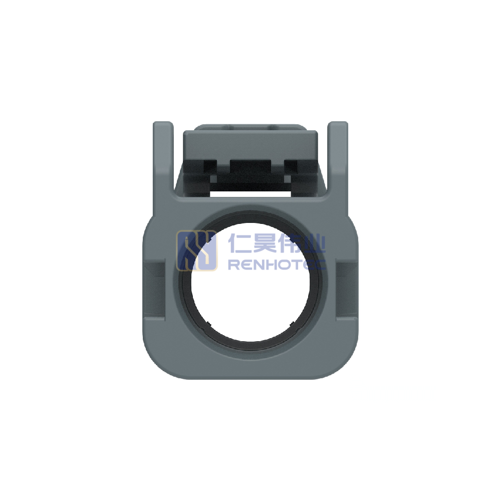 Wire-to-Wire, 180° Cable Exit, 1 Position, H Code, Housing for Female Terminals, Crimp, Cable Mount (Free-Hanging), FAKRA, Data Connectivity Housings - Image 4