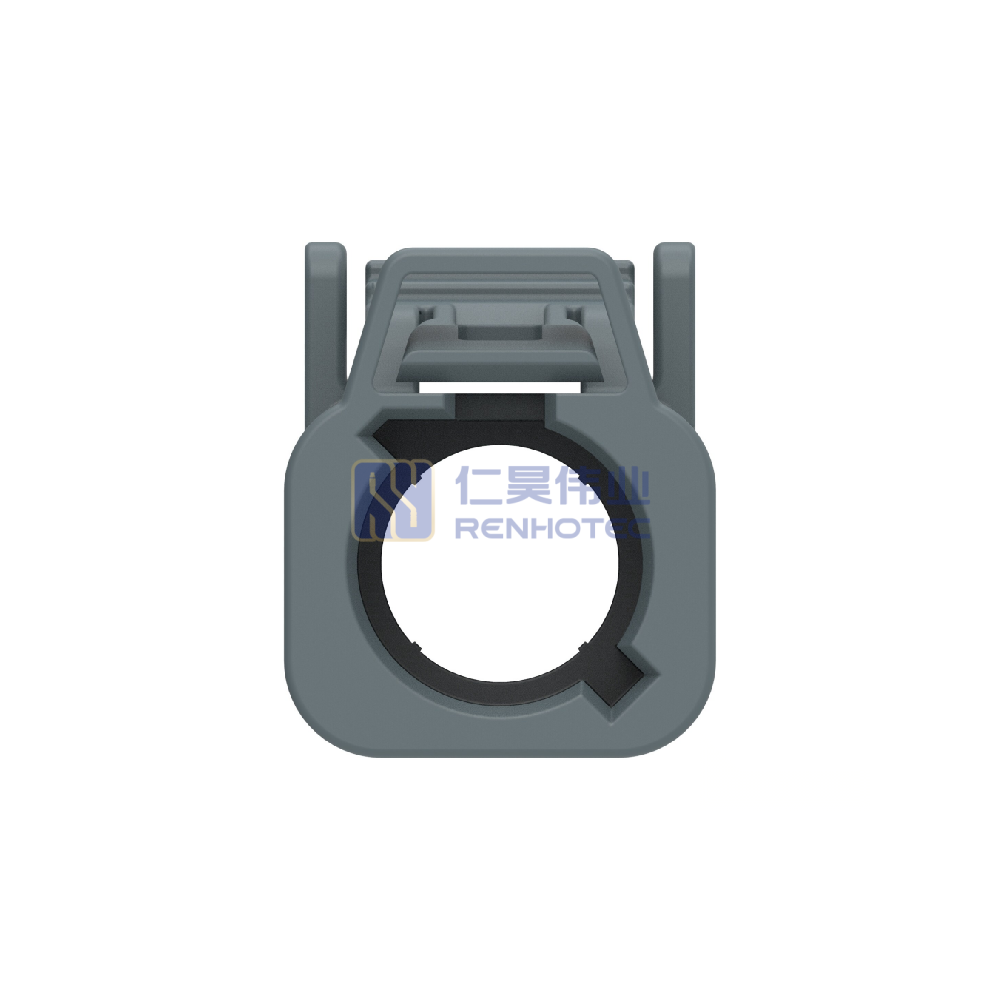 Wire-to-Wire, 180° Cable Exit, 1 Position, H Code, Housing for Female Terminals, Crimp, Cable Mount (Free-Hanging), FAKRA, Data Connectivity Housings - Image 5