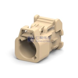 Wire-to-Wire, 180° Cable Exit, 1 Position, K Code, Housing for Female Terminals, Crimp, Cable Mount (Free-Hanging), FAKRA, Data Connectivity Housings
