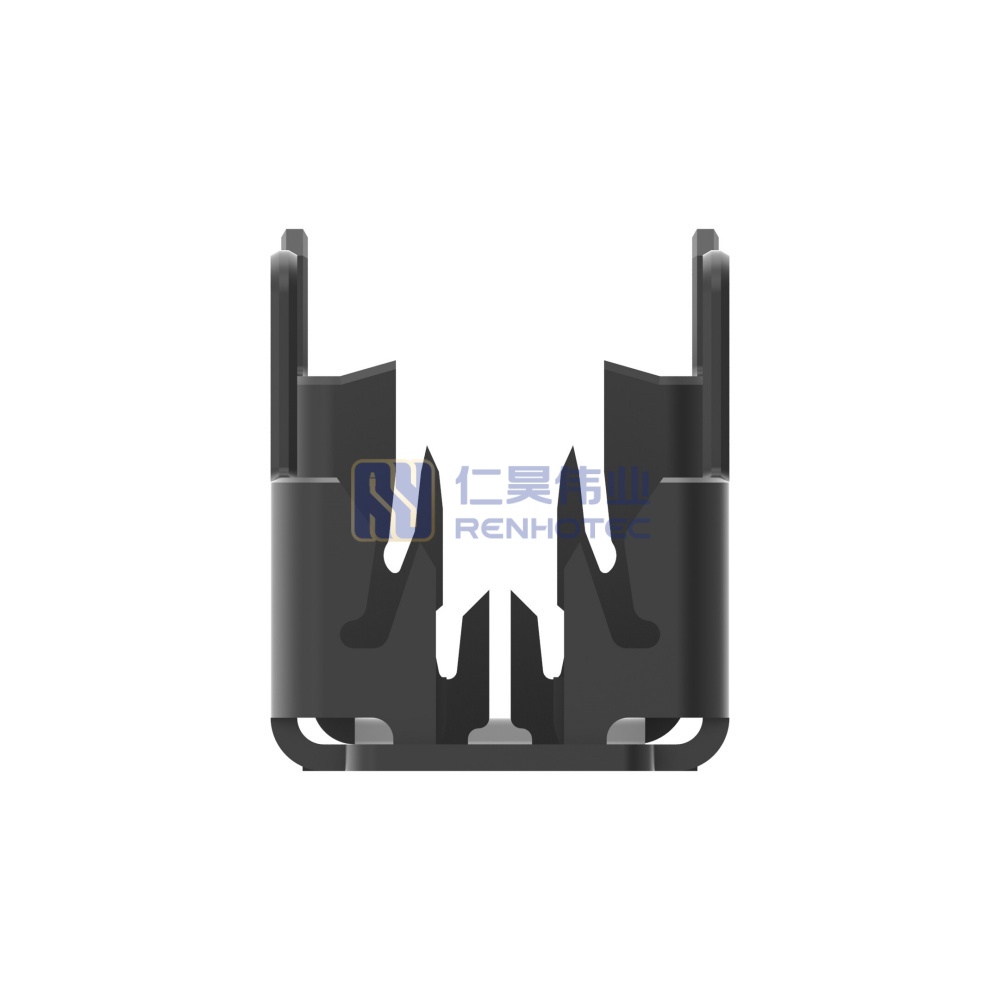 Tab Terminal,0.8 mm Tab Width, Gold (Au),0.25 mm Tab Thickness, Unsealed, Terminates To Wire, 5.8 mm Tab Length, FAKRA - Image 2