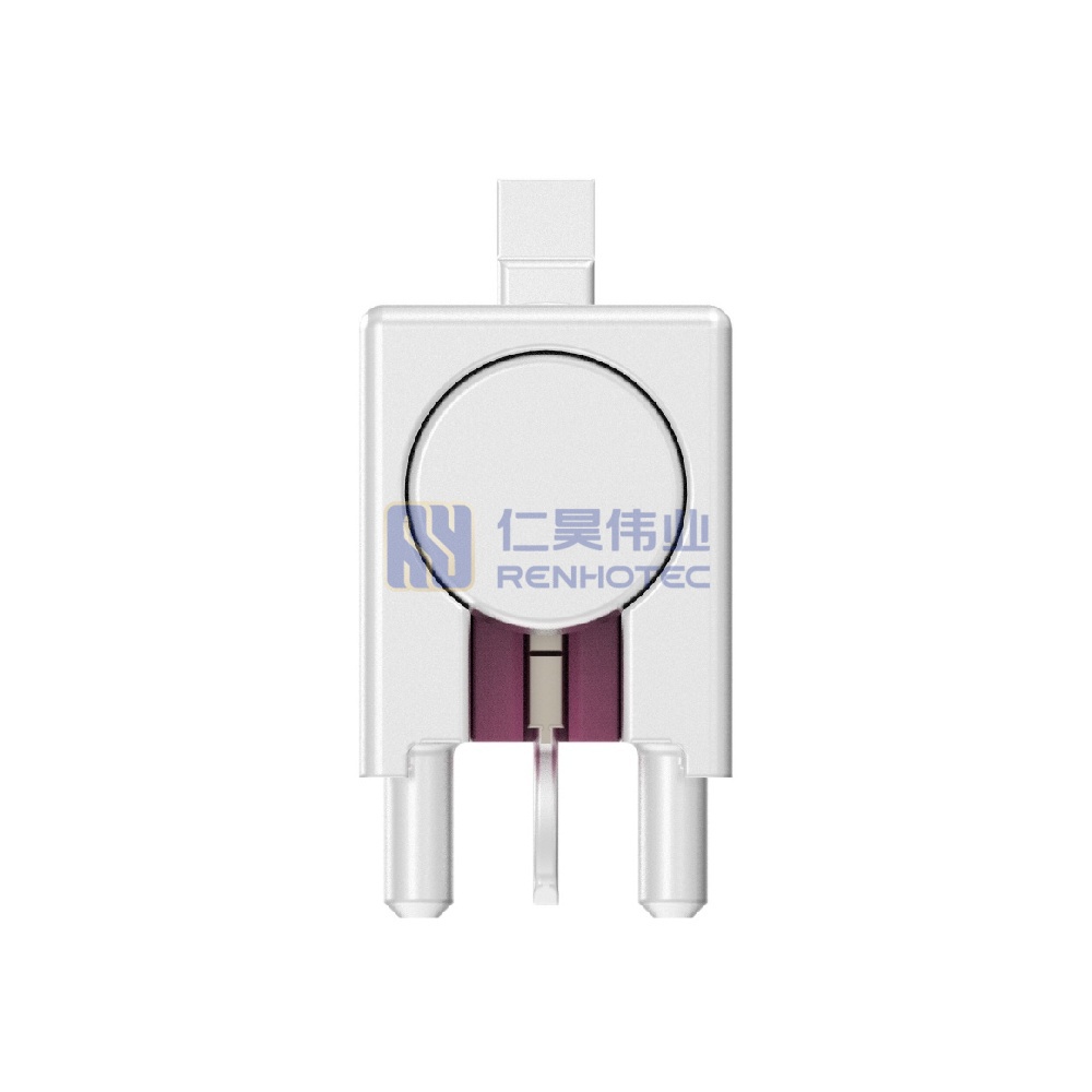 Wire-to-Wire, 180° Cable Exit, 1 Position, A Code, Jack, Crimp, Cable Mount (Free-Hanging), FAKRA, Data Connectivity Housings - Image 3