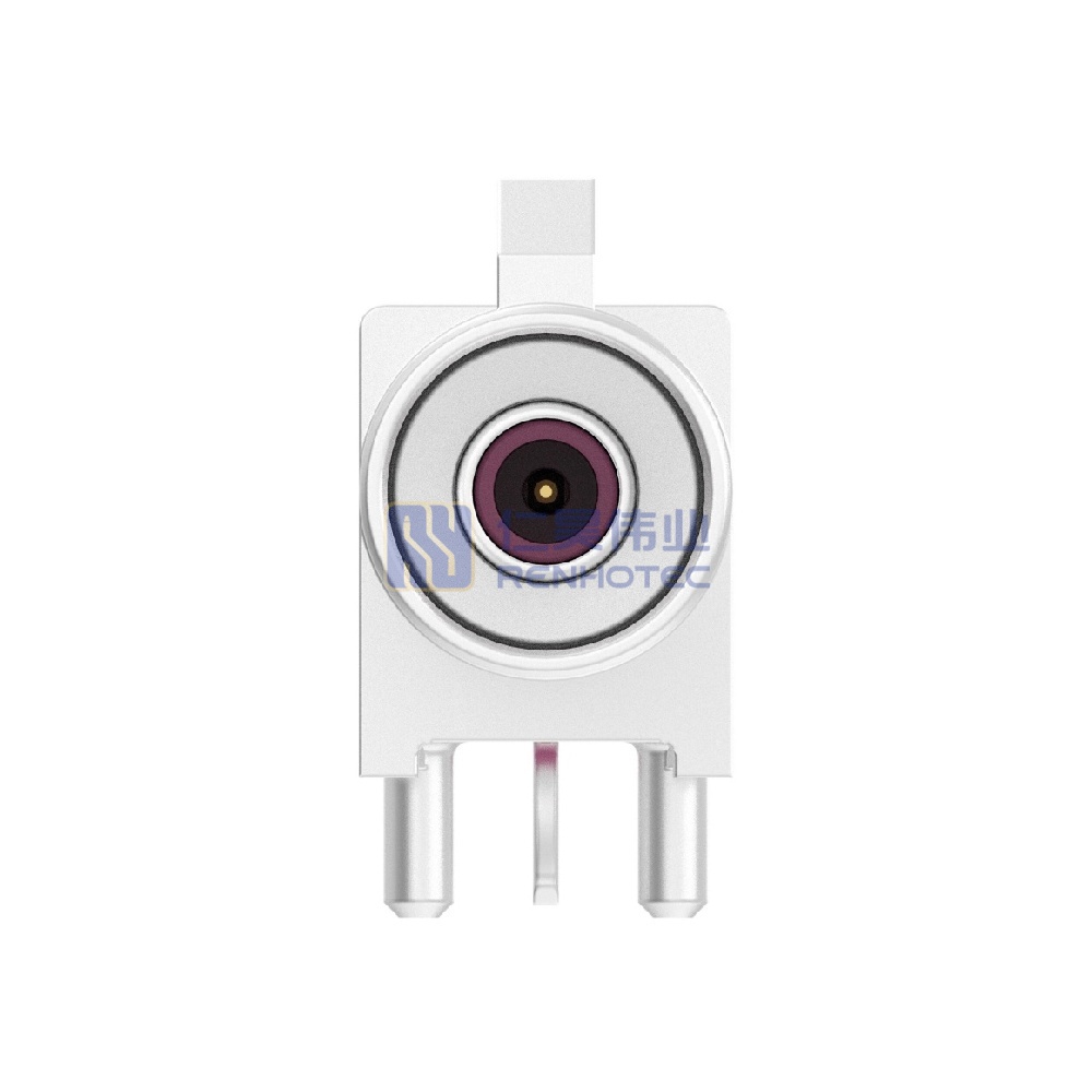 Wire-to-Wire, 180° Cable Exit, 1 Position, A Code, Jack, Crimp, Cable Mount (Free-Hanging), FAKRA, Data Connectivity Housings - Image 4