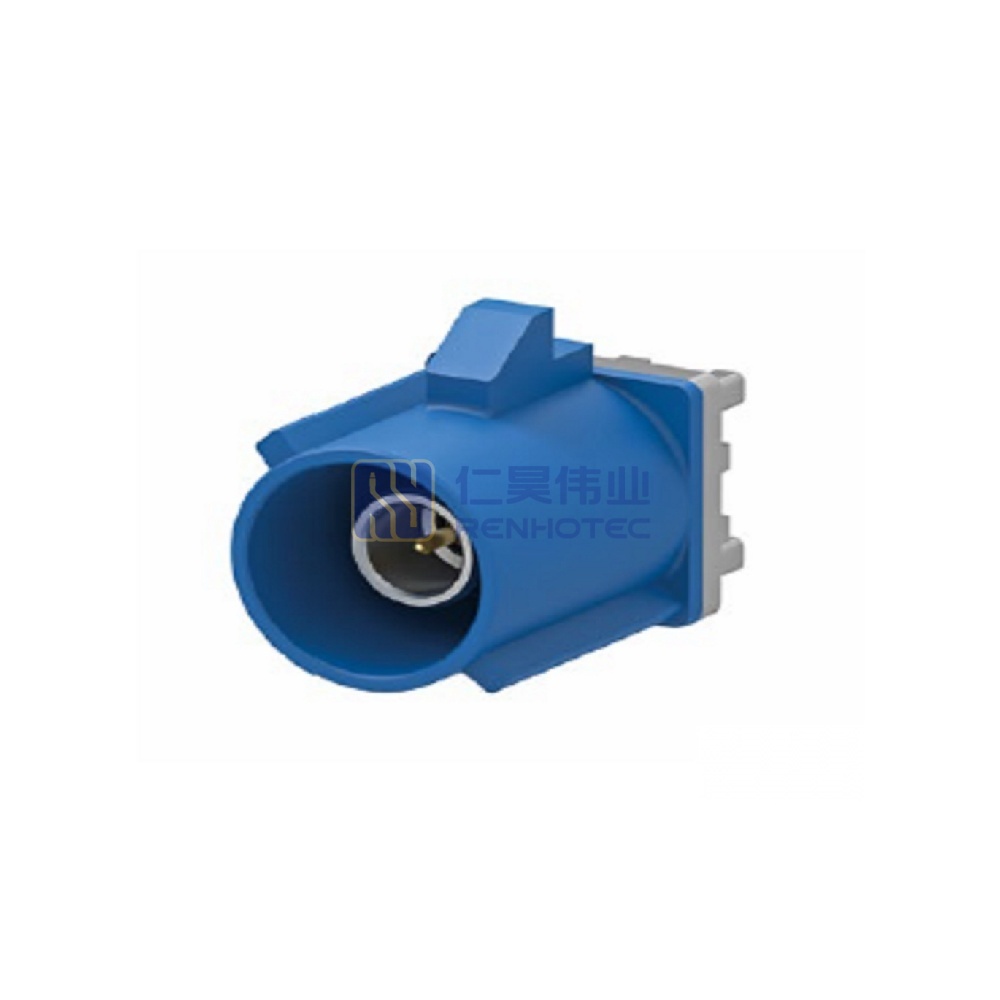 Cable-to-Board, Vertical, 1 Position, Board Mount, B Code, Signal, FAKRA, Data Connectivity Headers