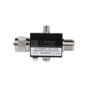 UHF Type 2.5GHz CA-35RS Series Male to Female RF Lightning Arrester - CA-23RP-2.5G(BLQ)(UHF-JK)