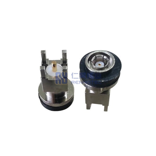 SMB Connector Straight Plug Female Pin Solder 50ohm - RHT-626-0232