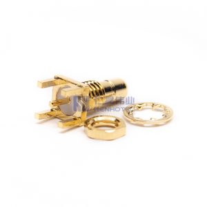 SMB Connector Straight Jack Male Pin Solder 50ohm - RHT-626-0234