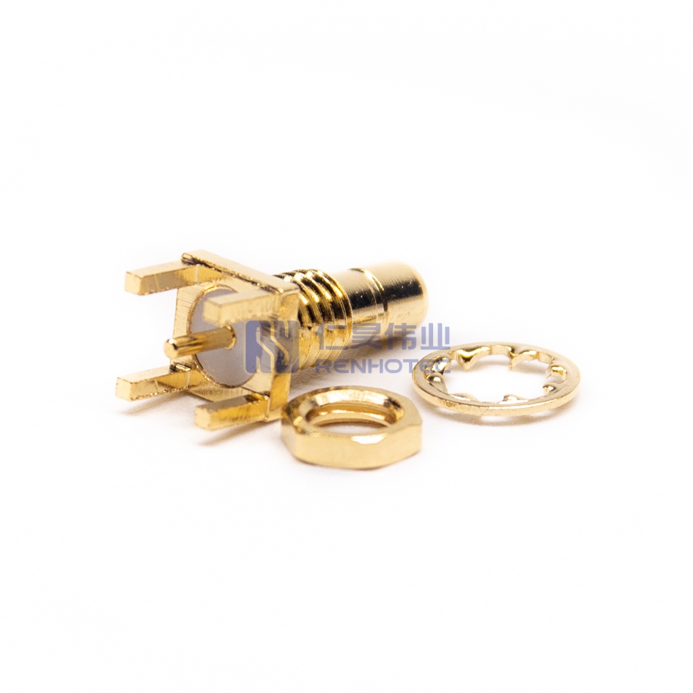 SMB Connector Straight Jack Male Pin Solder 50ohm - RHT-626-0234