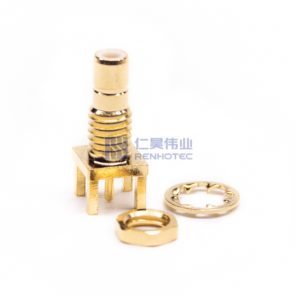 SMB Connector Straight Jack Male Pin Solder 50ohm - RHT-626-0234 - Image 2