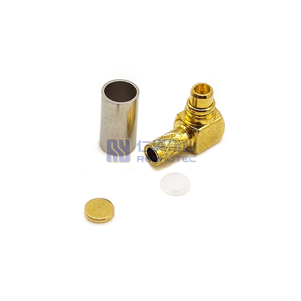 MMCX Connector Right Angle Plug Crimp Cable - RHT-631-0002