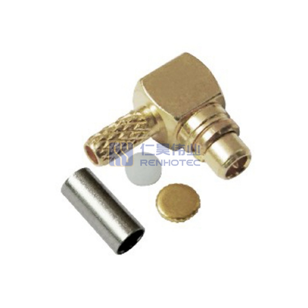 MMCX Connector Right Angle Plug Crimp Cable - RHT-631-0002 - Image 4